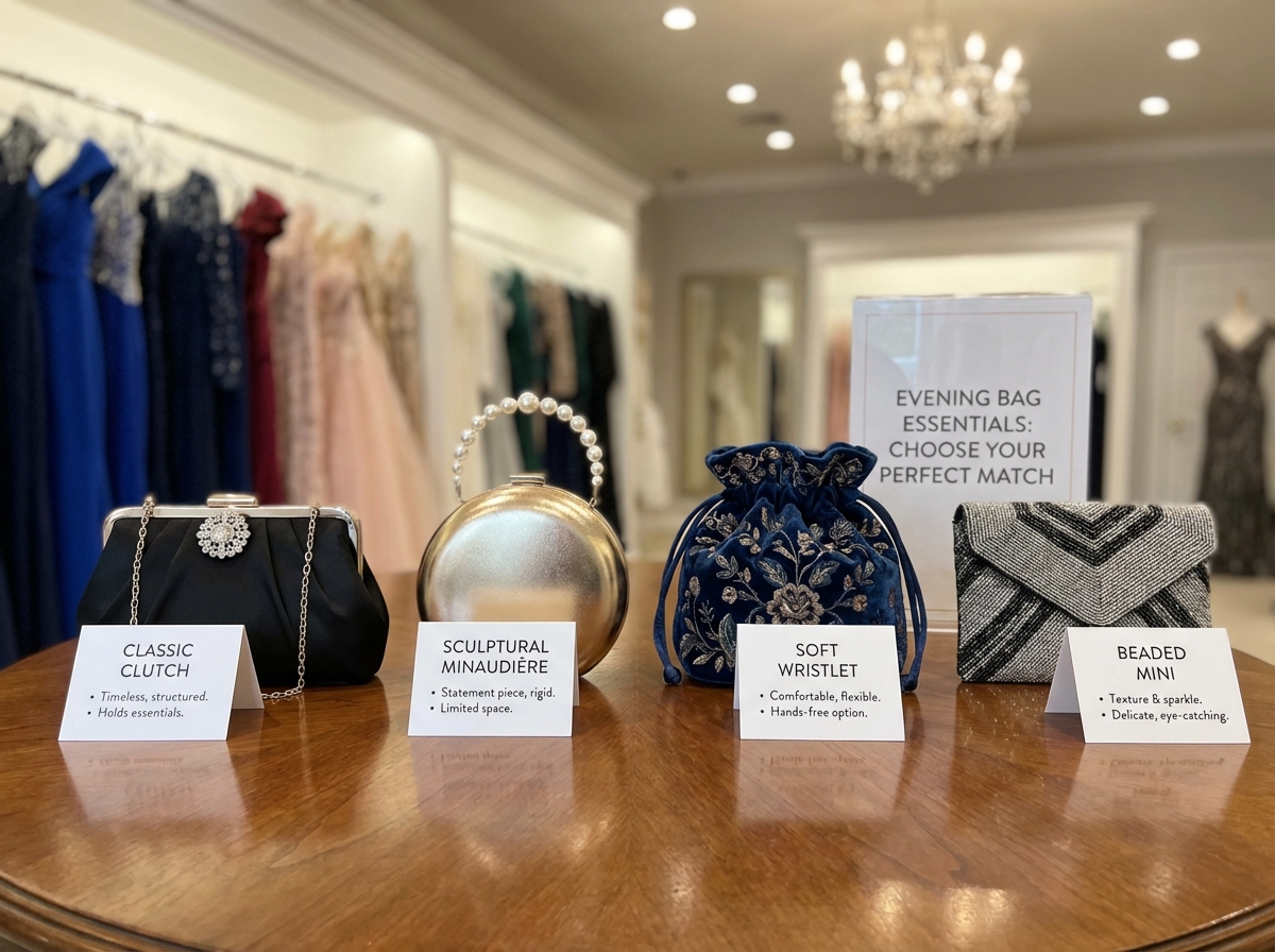 Sac de soirée : كيف تختارين الحقيبة المثالية لسهراتك الراقية؟