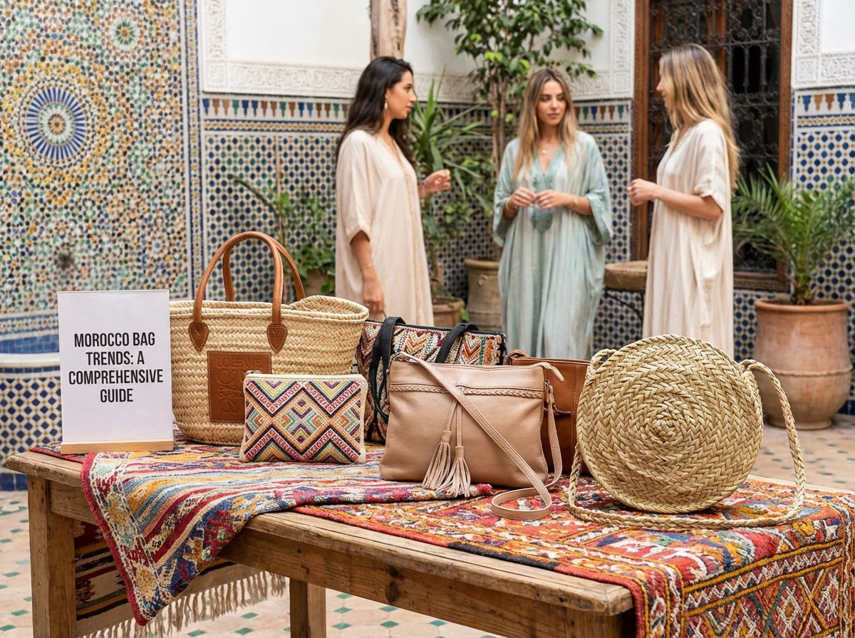 أحدث صيحات الحقائب النسائية في المغرب: دليلك الشامل لهذا الموسم